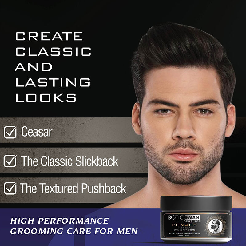 POMADE - HAIR AND BEARD STYLING CRÈME FOR MEN