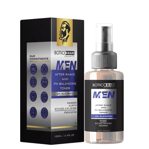 AFTER SHAVE with pH BALANCING TONER FOR MEN