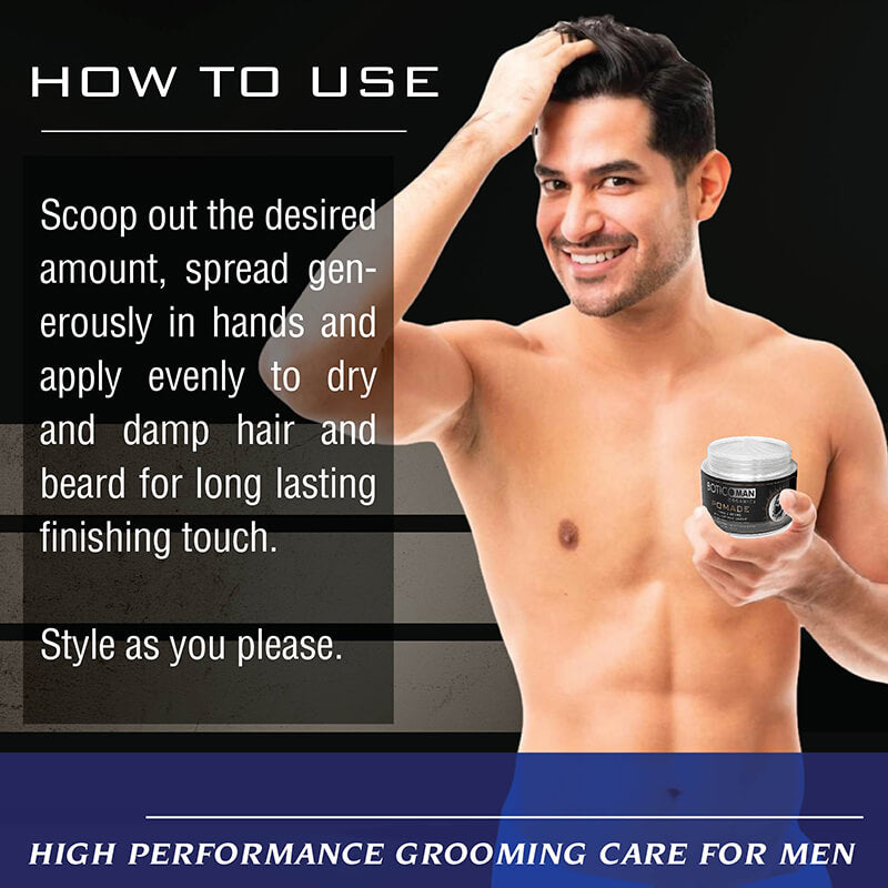 POMADE - HAIR AND BEARD STYLING CRÈME FOR MEN