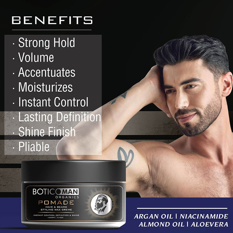 POMADE - HAIR AND BEARD STYLING CRÈME FOR MEN